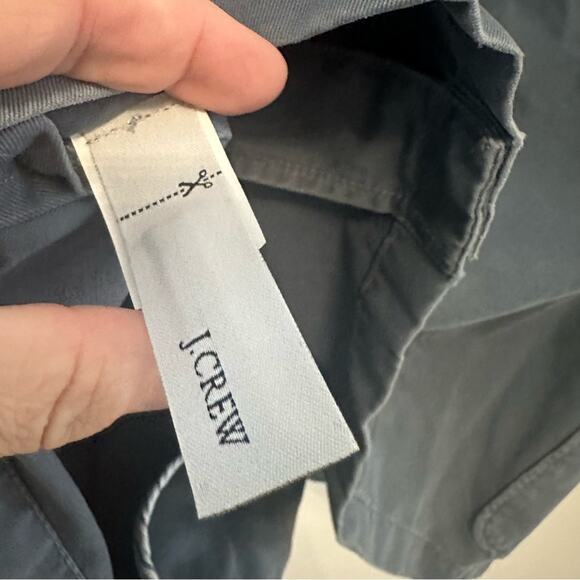 JCrew Men's Broken-In Blazer Blue Chambray Blue Large - Picture 6 of 7